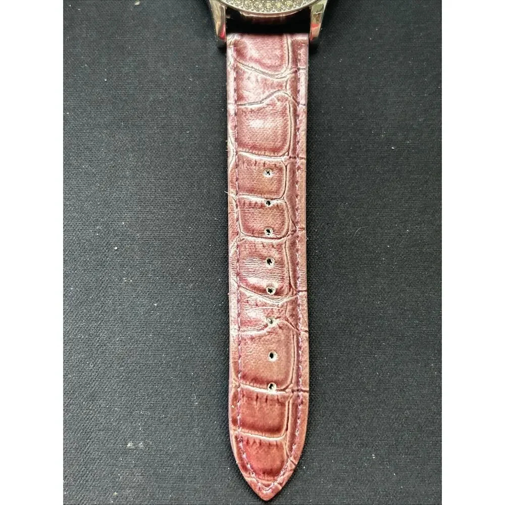 Kim Rogers Silver Tone Women’s Quartz Watch